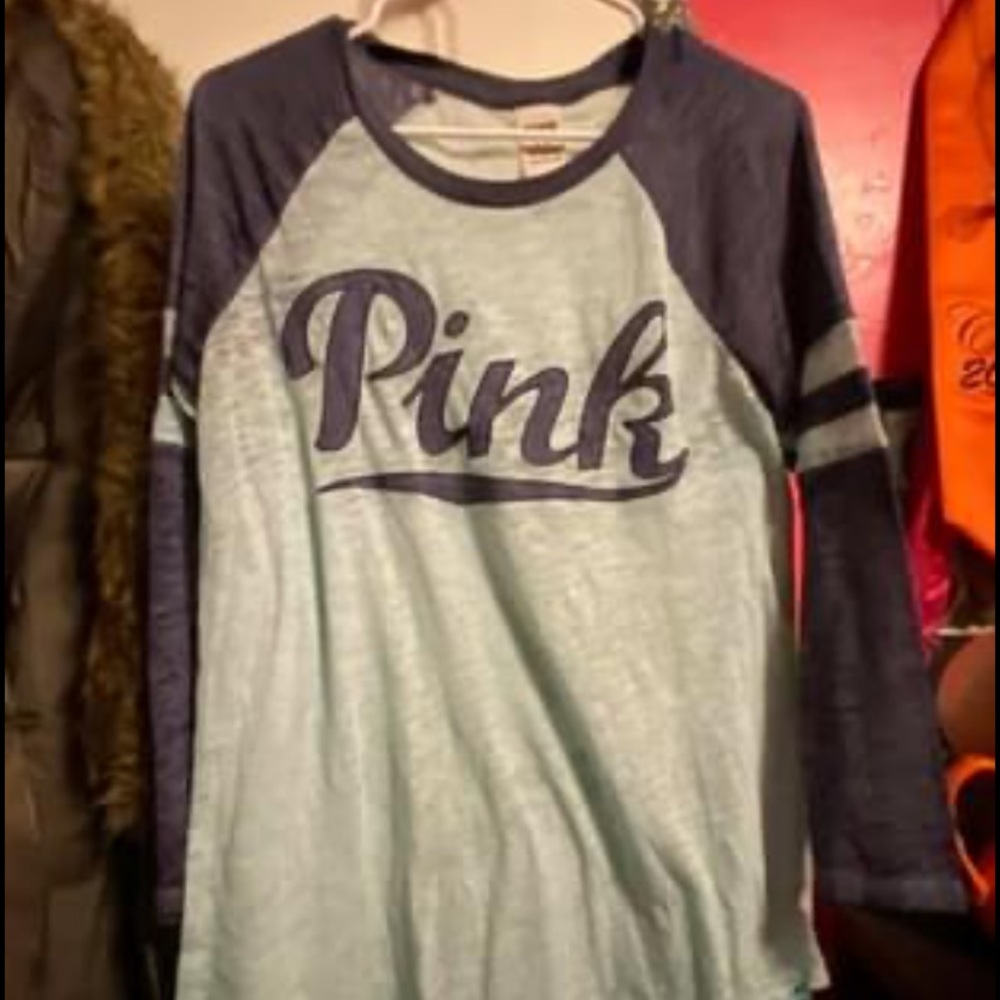 Pink quarter tee